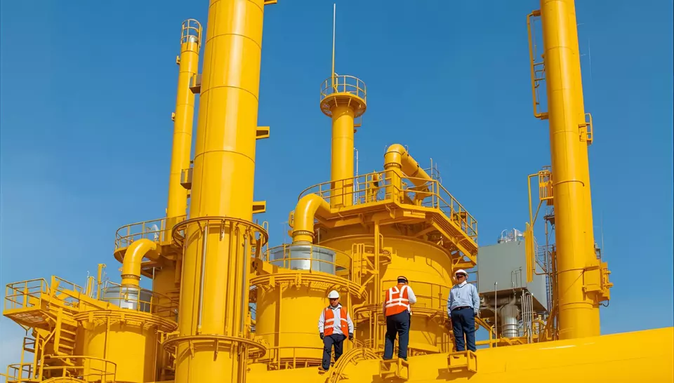 Energy industry factory IA