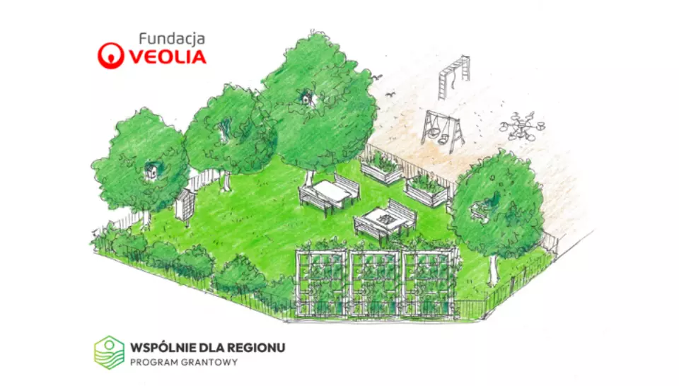 Zielony Zakątek Sąsiedzki – Ogród Społeczny przy Placu Zabaw