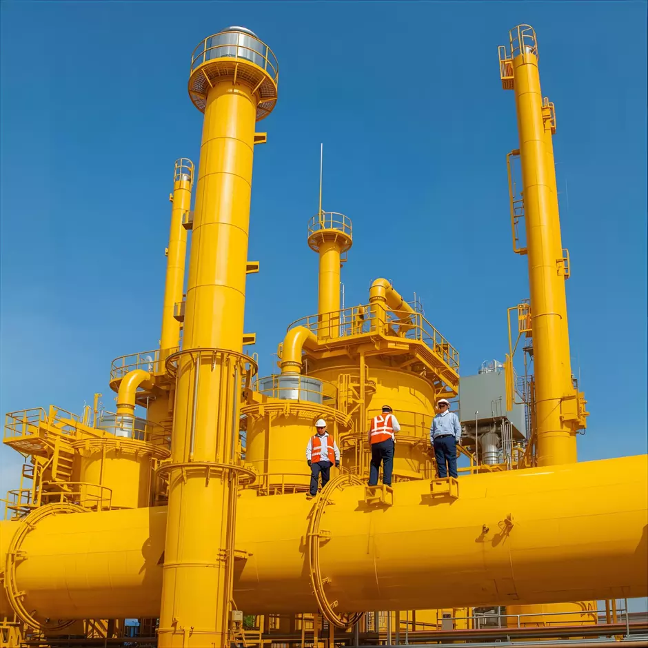 Energy industry factory IA