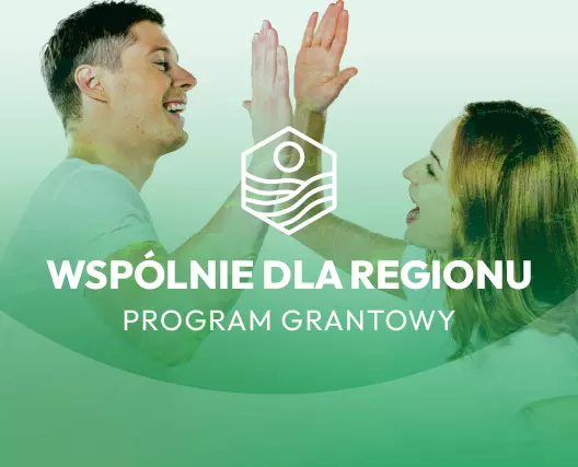 Wspólnie dla Regionu logo projekt zrealizowany