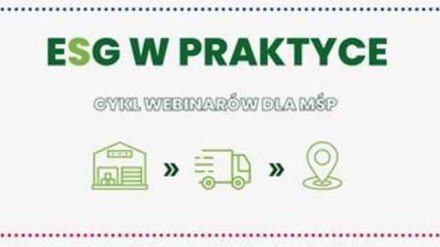 ESG w praktyce - webinary